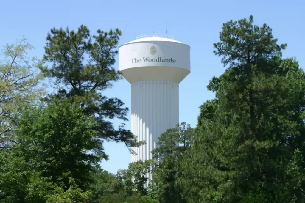Woodlands water tower