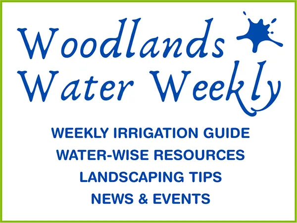 Woodlands Water Weekly
