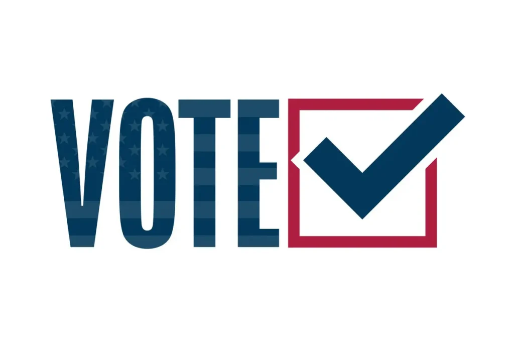 Vote with check mark