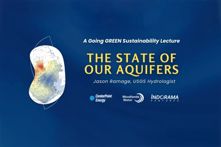 Going GREEN Lecture - The State of Our Aquifers